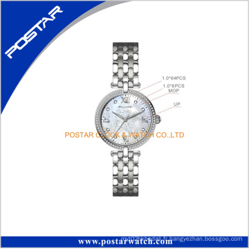 Schmuck Diamant Fleur Motif Dial Femmes Montre au poignet